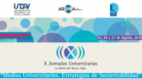 X Jornadas Universitarias  La Radio del Nuevo Siglo + Encuentro de cátedras de Radio de REDCOM