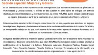 Convocatoria abierta Revista RIHUMSO: Mujeres y género