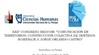 Cuarta circular del XXII Congreso REDCOM